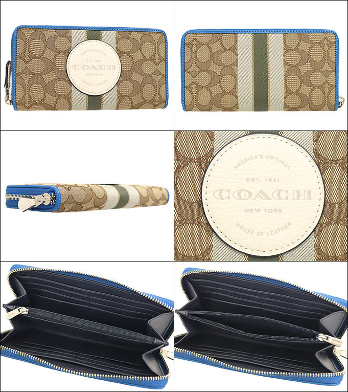 COACH ストライプデザイン 長財布 コーチ(COACH) ストライプ レディース長財布 | 通販・人気