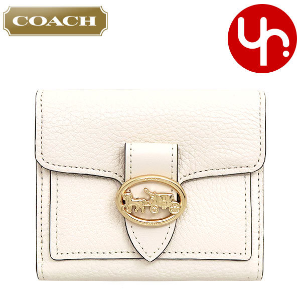 コーチ COACH 財布 二つ折り財布 F06654 6654 ラグジュアリー ペブルド