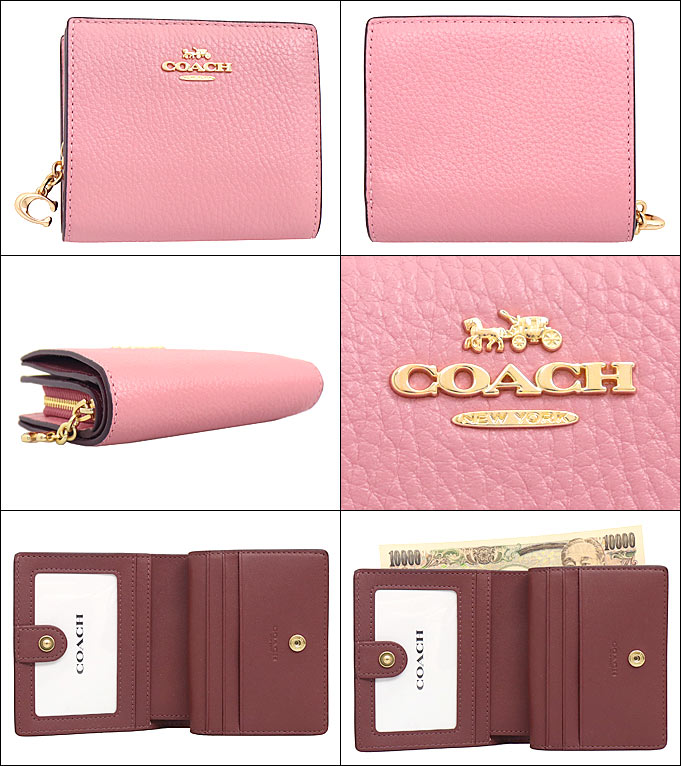 コーチ COACH 財布 二つ折り財布 FC2862 C2862 ライトブラッシュ