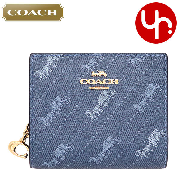 コーチ COACH 財布 二つ折り財布 FC4104 C4104 ホース アンド