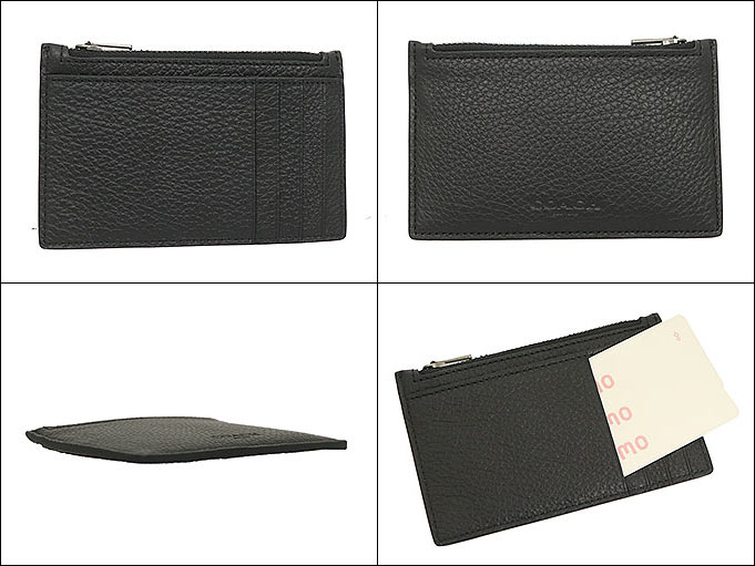 コーチ COACH コインケース カードケース メンズ レザー C4280 COACH コーチ 小物 カードケース FC4280 C4280 ブラック