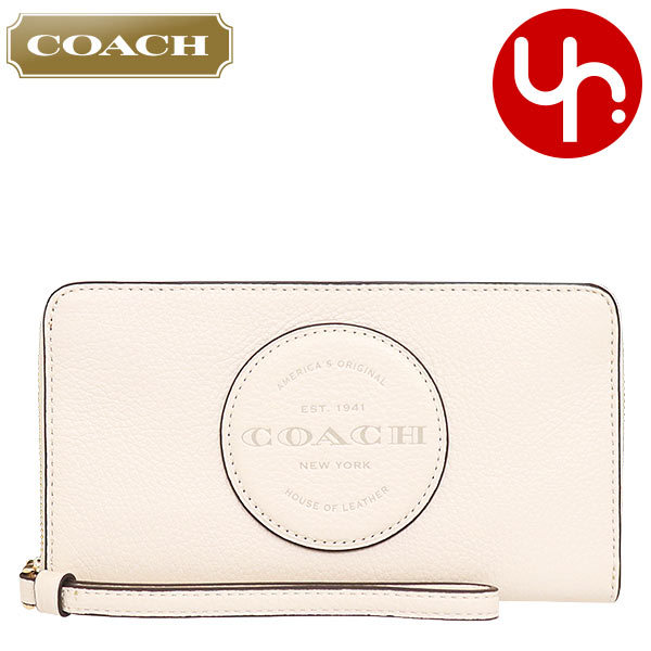 【72時間限定ポイント2％】コーチ COACH 財布 二つ折り財布 FC4111 C4111 ペブルド レザー COACH ロゴ パッチ デンプシー ラージ フォ アウトレット レディース :me co ko210720 6:インポートコレクションYR