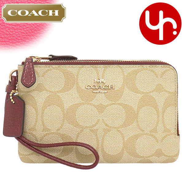 Yahoo! Yahoo!ショッピング(ヤフー ショッピング)コーチ COACH 小物 ポーチ FC4547 C4547 コンフェティピンク×マンゴーマルチ マルチ カラーブロック シグネチャー PVC レザー アウトレット レディース