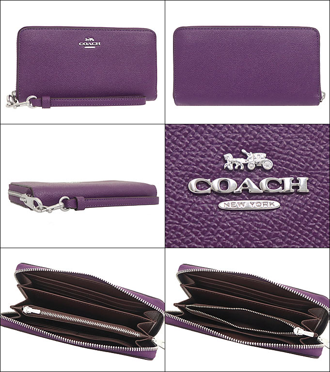 確認用COACH長財布　発送 COACH コーチ 財布 長財布 FC3547 C3547 デニム ホース アンド
