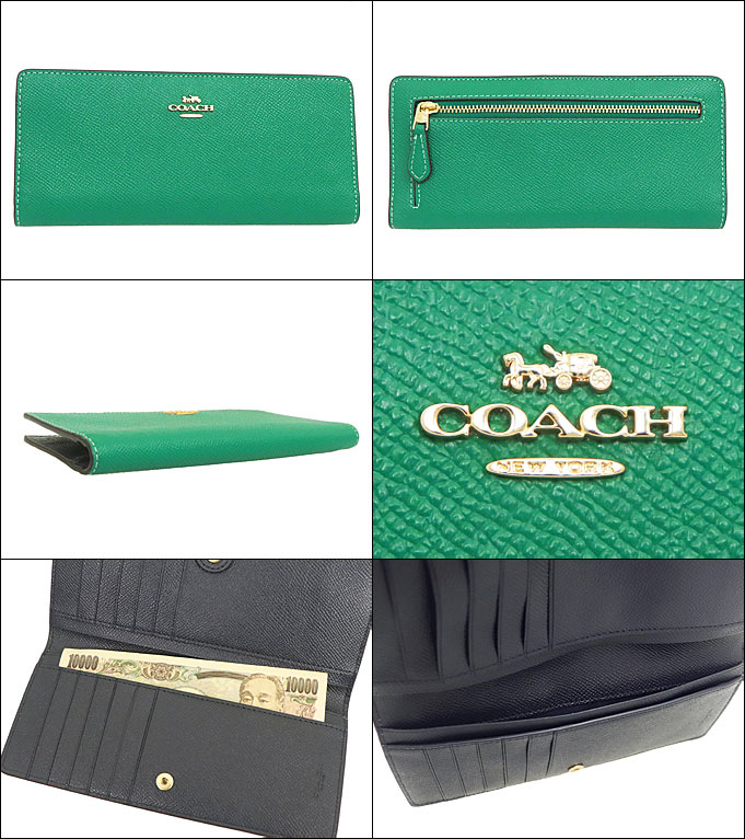 コーチ COACH 財布 長財布 FC3440 C3440 ブライトジェイド