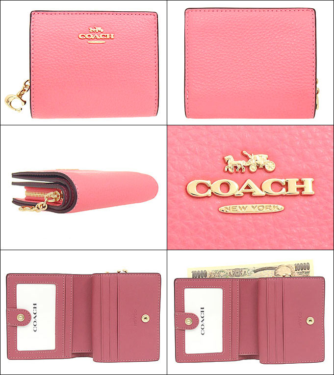 インポートコレクションYR]コーチ COACH 財布 長財布 FC2862 ラグジュアリー ペブルド レザー C チャーム スナップ ラウンド ジップ  ウォレット アウトレット レディース [Yahoo!ショッピング]