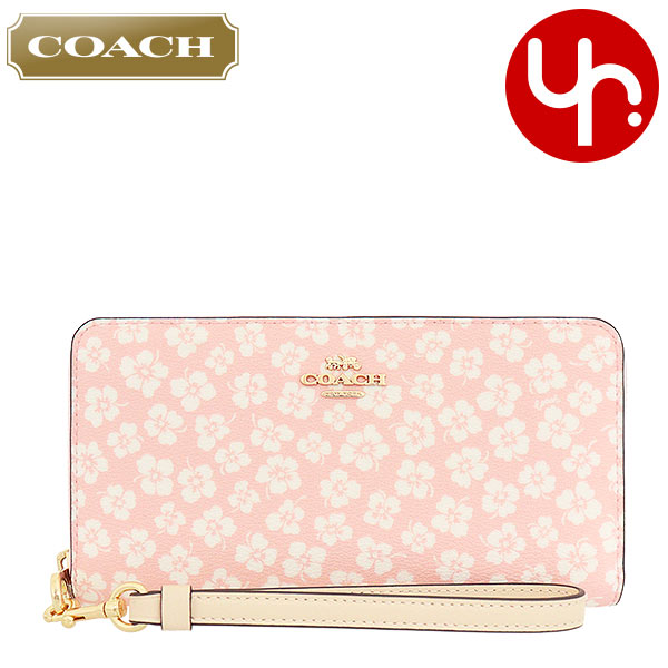 コーチ COACH 財布 長財布 FC9914 C9914 ピンクマルチカラー