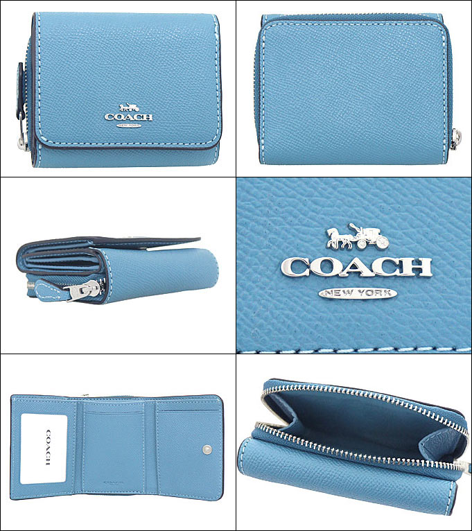 COACH コーチ 財布 三つ折り財布 F37968 37968 オリーブグリーン