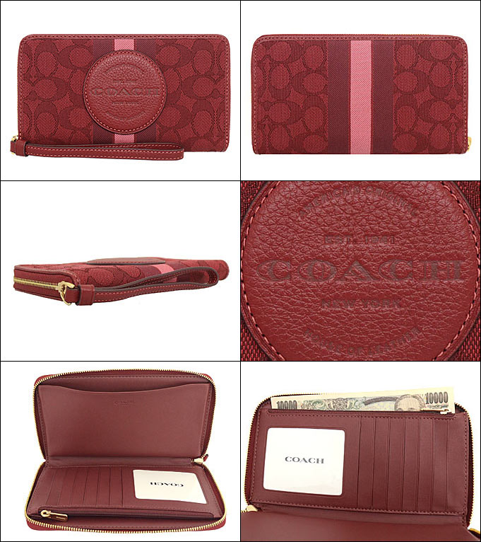 コーチ COACH 財布 二つ折り財布 FC9073 C9073 レッドアップルマルチ