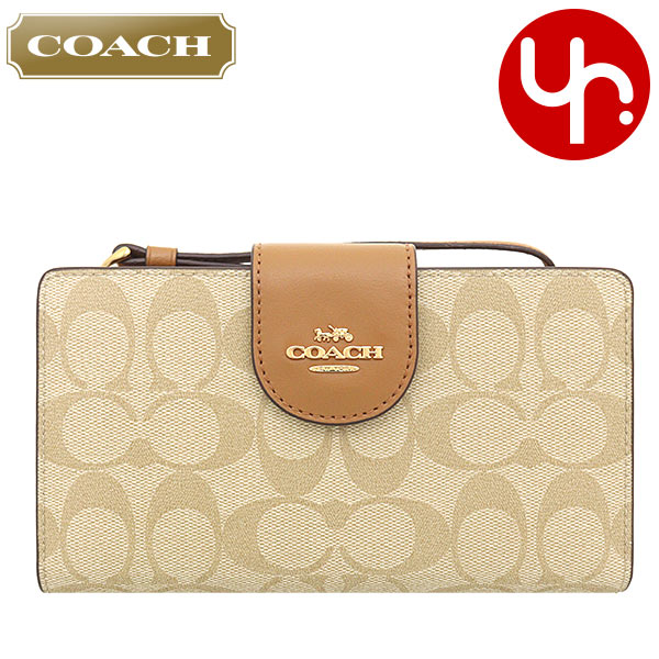 コーチ COACH 財布 長財布 FC2874 C2874 ラグジュアリー カラーブロック シグネチャー テック ウォレット アウトレット レディース