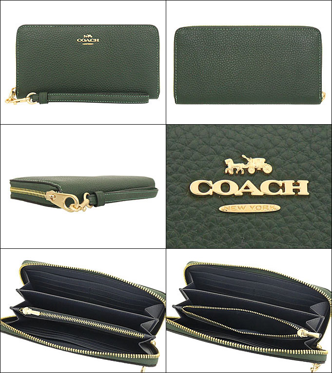 新品未使用　COACH  コーに　C4451 グリーン　長財布 楽天市場】コーチ 財布 長財布 COACH FC4452 C4452 特別送料無料