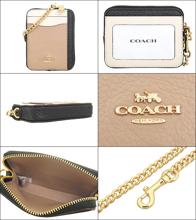 コーチ COACH コインケース C1886IMCAH （チョーク）新品未使用 COACH コーチ 財布 コインケース FC1886 C1886 チョークマルチ