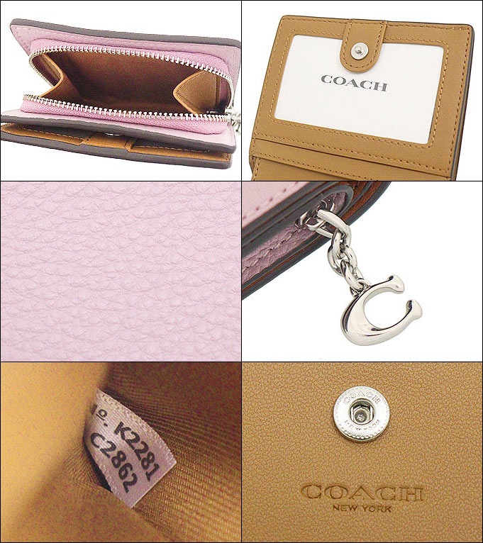 【新品・保管品】COACH 二つ折り財布 スナップ ウォレット C2862 cap07indi0.jpg