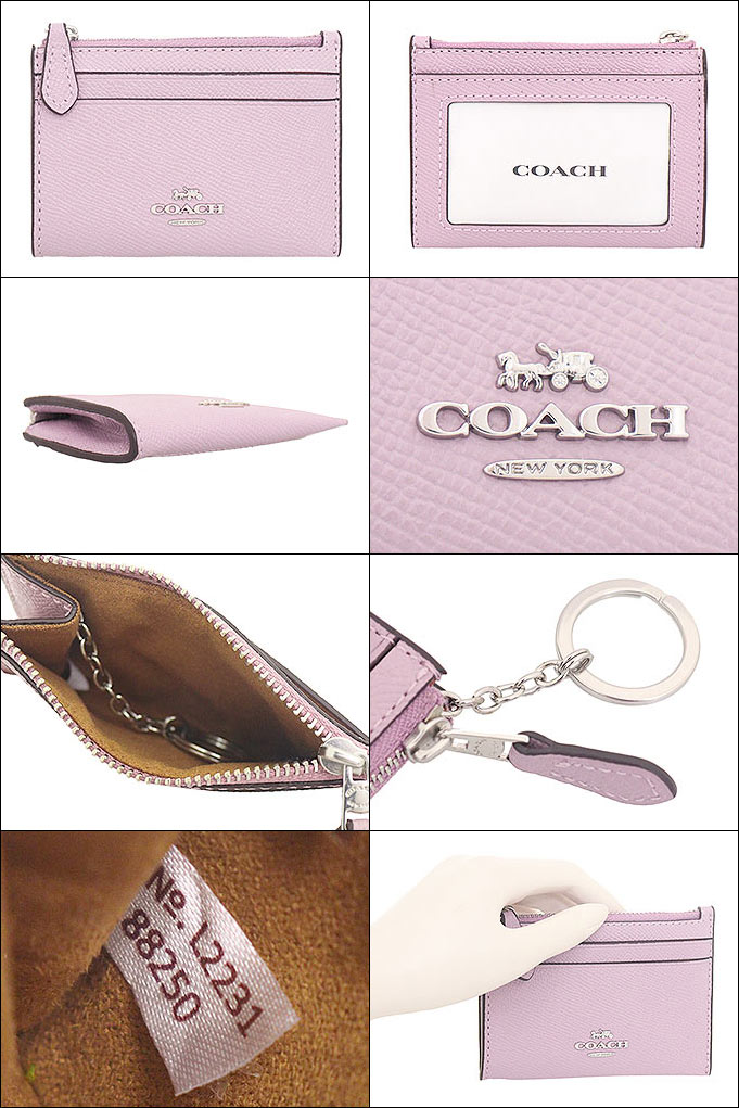 コーチ COACH 財布 コインケース F88250 88250 アイスパープル