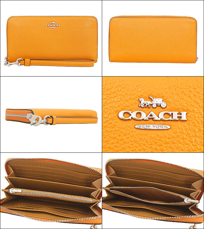 コーチ オレンジ長財布の商品一覧 通販 - Yahoo!ショッピング
