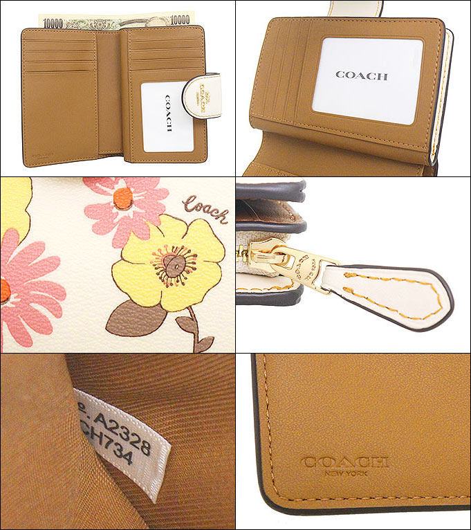 72時間限定ポイント2％】コーチ COACH 財布 二つ折り財布 FCH734 CH734 