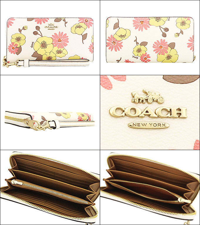 国内即発 COACH コーチ 長財布 フローラルプリント CI798 公式】コーチアウトレット | ロング ジップ アラウンド