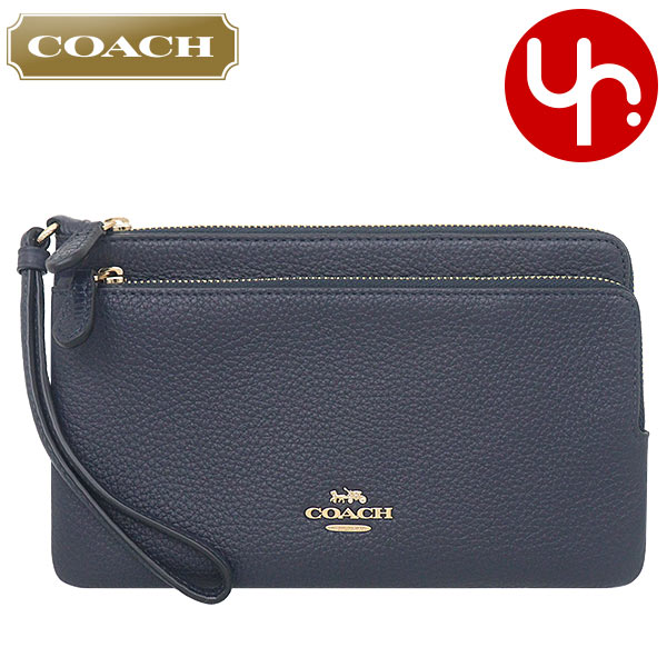 コーチ COACH 財布 長財布 FC5610 C5610 ミッドナイト ラグジュアリー ペブルド レザー ダブル ジップ ウォレット アウトレット  レディース : co-ko230804-2 : インポートコレクションYR - 通販 - Yahoo!ショッピング