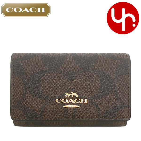 【48時間限定ポイント2％】コーチ COACH 小物 キーケース F77998 77998 シグネチ...