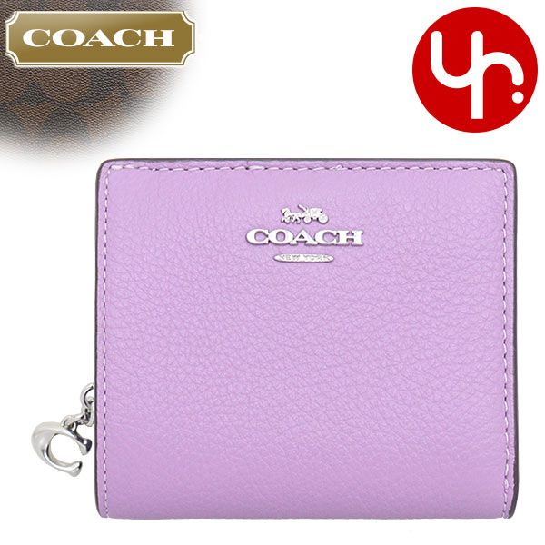 【期間限定ポイント2％】コーチ COACH 財布 二つ折り財布 FC2862 C2862 ペブルド レザー C チャーム スナップ ラウンド ジップ  アウトレット レディース｜import-collection-yr｜11