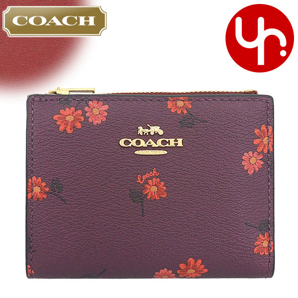 コーチ COACH 財布 二つ折り財布 FCM853 CM853 ディープベリーマルチ