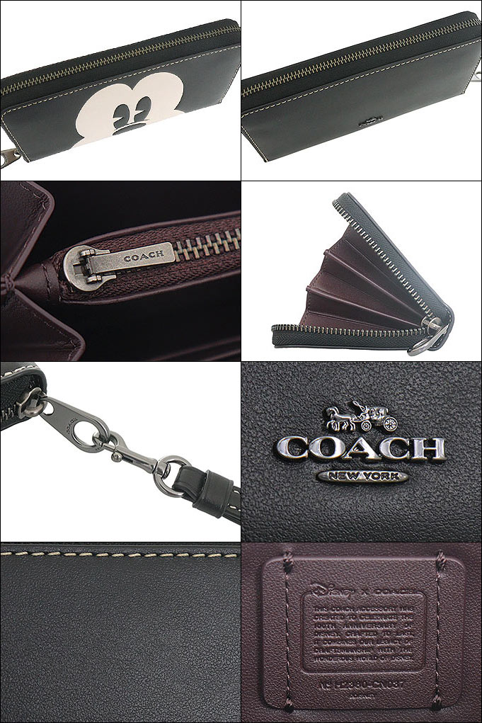 COACH　コーチ　CN037　長財布　COACH×ミッキーマウスコラボ 楽天市場】コーチ COACH 財布 長財布 FCN037 CN037 ブラック