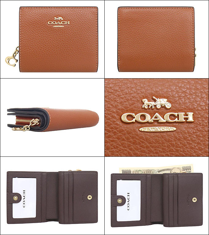 コーチ COACH 財布 二つ折り財布 FC2862 C2862 サンセット ペブルド レザー C チャーム スナップ ラウンド ジップ ウォレット  アウトレット レディース : co-ko231208-1 : インポートコレクションYR - 通販 - Yahoo!ショッピング