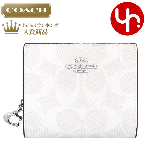 コーチ COACH 財布 二つ折り財布 FC3309 C3309 チョーク×グレイ