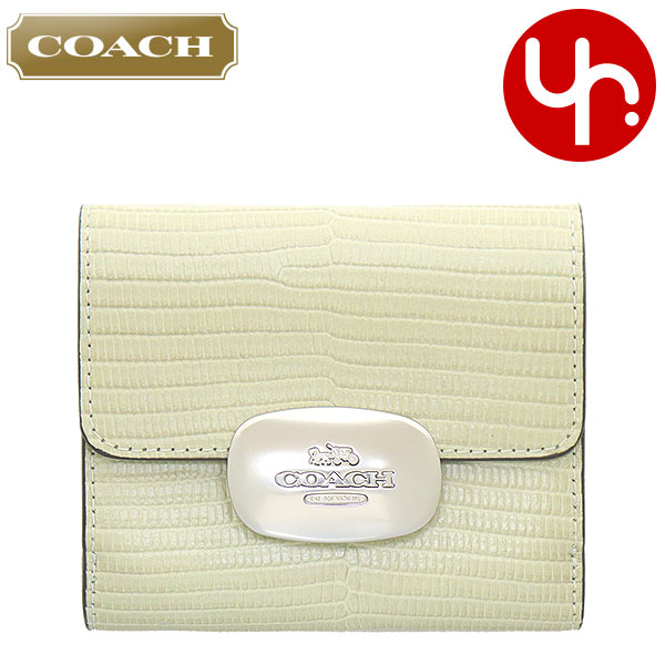 COACH コーチ 財布 二つ折り財布 FCR395 CR395 ペールグリーン 