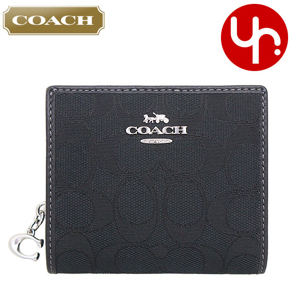 48時間限定ポイント3％】コーチ COACH 財布 二つ折り財布 FCU401 CU401 ブラック×ブラック シグネチャー ジャカード レザー C  アウトレット レディース : co-ko240802-6 : インポートコレクションYR - 通販 - Yahoo!ショッピング