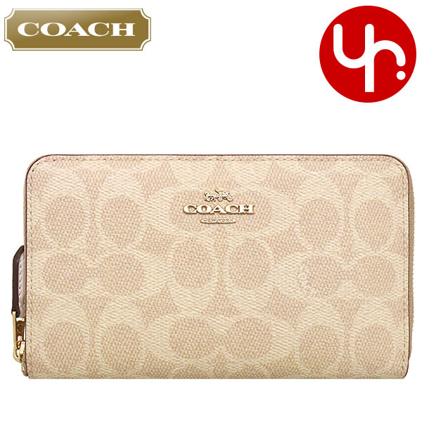 COACH コーチ 財布 二つ折り財布 FCW781 CW781 サンド×チョーク
