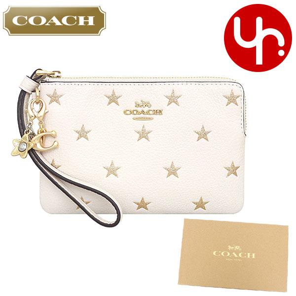 Yahoo! Yahoo!ショッピング(ヤフー ショッピング)コーチ COACH 小物 ポーチ FCX174 CX174 チョークマルチ レザー リストレット アンド チャーム 3点セット （ボックス付き） アウトレット レディース