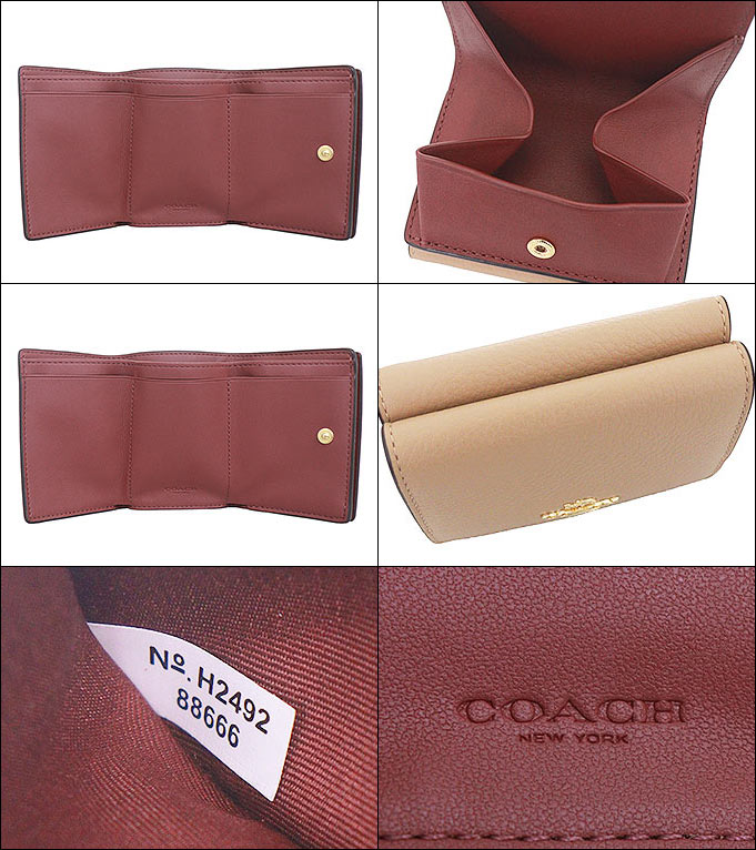 ポケットサイズ【COACH 】オリガミSトライフォールド ウォレット COACH OUTLET｜【公式】オリガミ スモール トライフォールド
