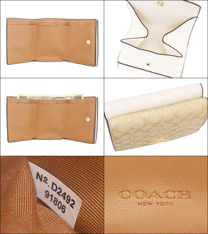 COACH 二つ折り財布　箱あり 楽天市場】コーチ 財布 二つ折り（レディース財布｜財布・ケース