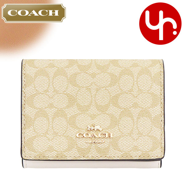 COACH 【タイムセール】コーチ 財布 三つ折り財布 F91806 91806