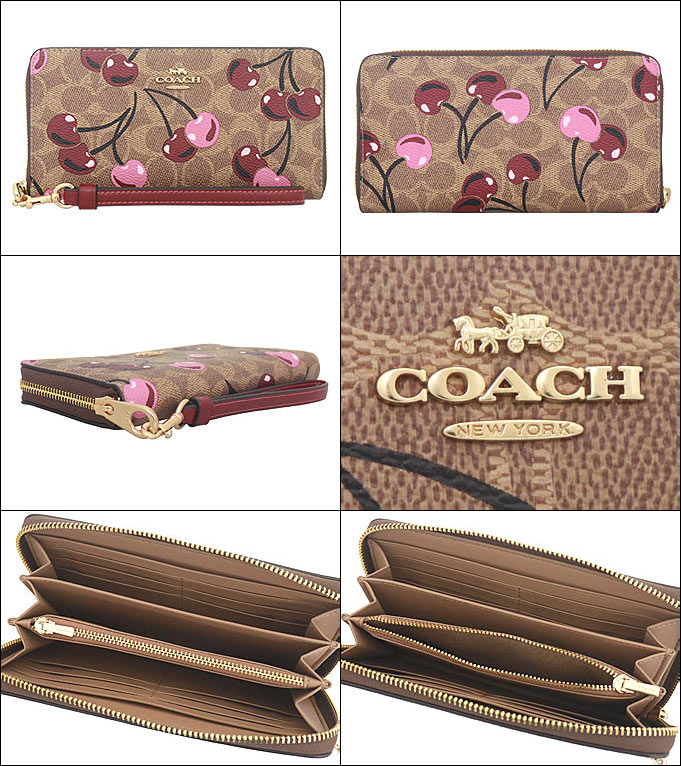 COACH コーチ 長財布 cz328 COACH コーチ レディース 花柄 財布 長財布 ロング ウォレット