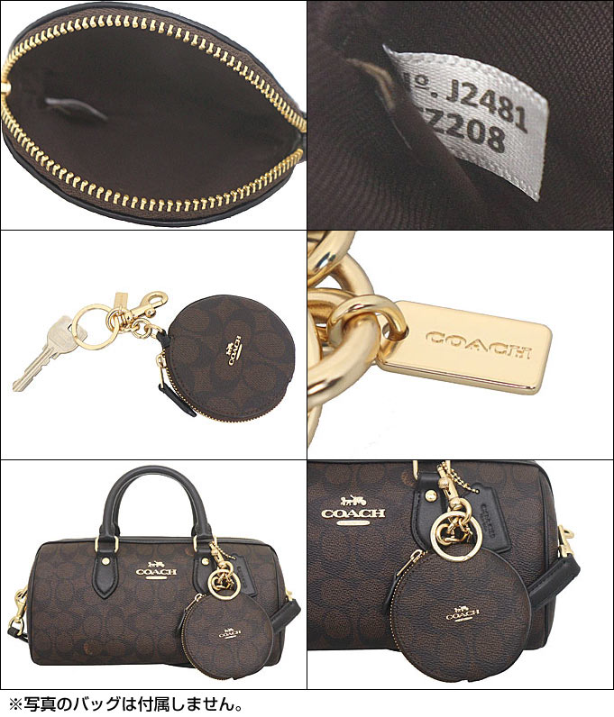 COACH コーチ 財布 コインケース FCZ208 CZ208 ウォルナット