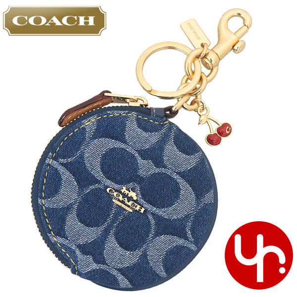 コーチ COACH カードケース 名刺入れ キーリング付き