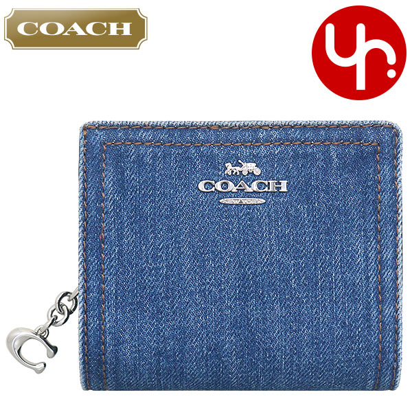 COACH コーチ 財布 二つ折り財布 FCAP07 CAP07 インディゴ
