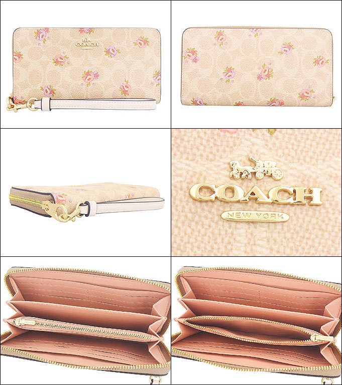 「SOLD」COCO シャネルCOACH フラワープリント 長財布 未使用 20020814_7.jpg