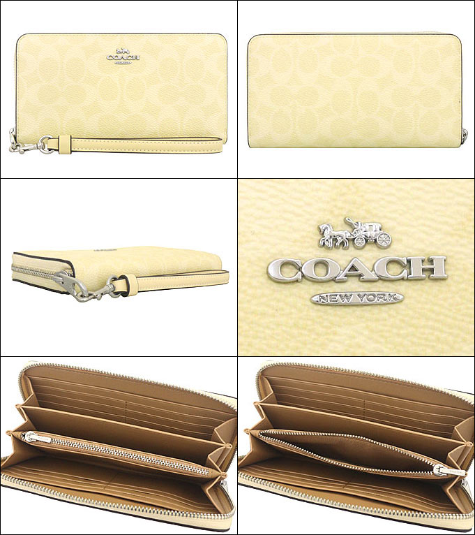 COACH 長財布 イエローのおすすめ人気商品一覧 通販 - Yahoo