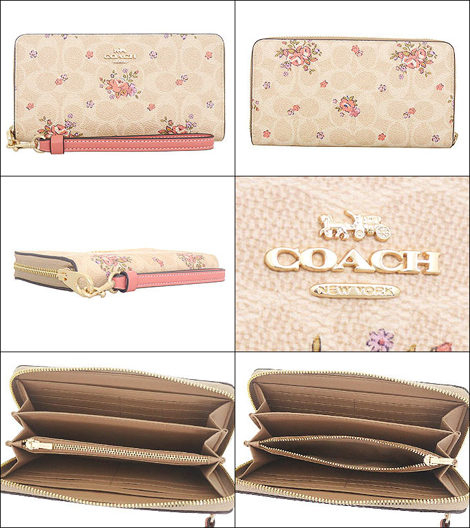 【国内発】コーチ フローラル プリント CAO88 長財布 COACH 【24時間限定ポイント5％】コーチ 財布 長財布 FCAO88