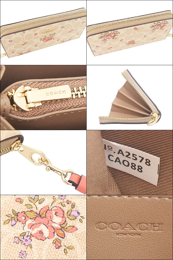 【国内発】コーチ フローラル プリント CAO88 長財布 COACH 【24時間限定ポイント5％】コーチ 財布 長財布 FCAO88
