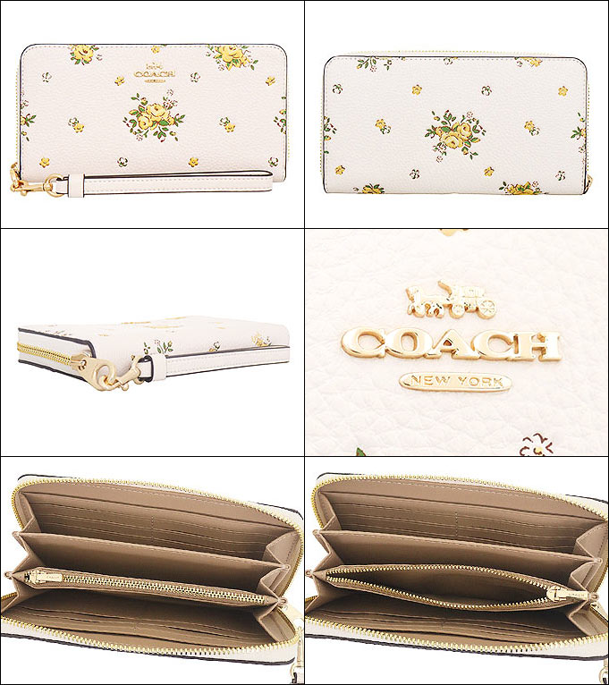 かわいい！ 財布 コーチ COACH 長財布 チョークマルチ CAO89 FCAO89 小物