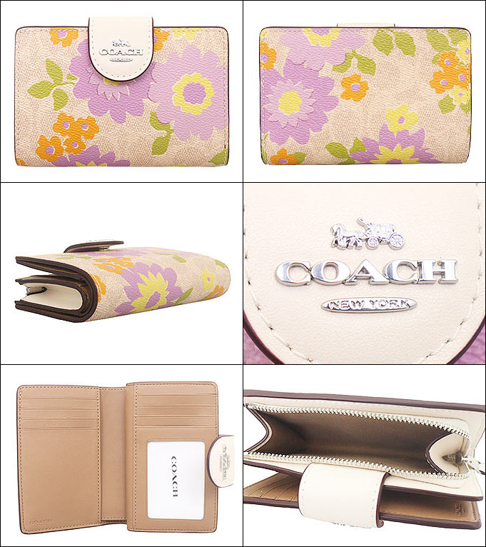 COACH 花柄ポーチ大・ポーチ小・コインケース・パスケース 4点セット COACH 花柄ポーチ大・ポーチ小・コインケース・パスケース 4点セット