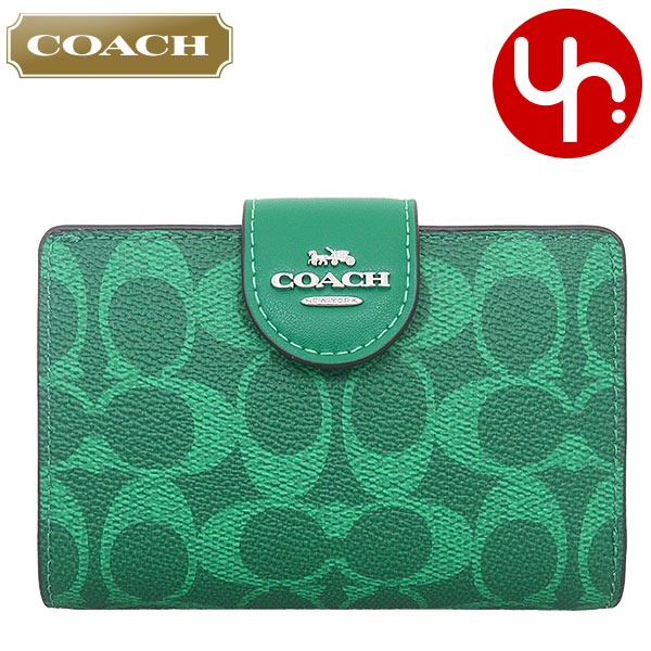 COACH 国内発送 コーチ 財布 レディース カードケース ブロック
