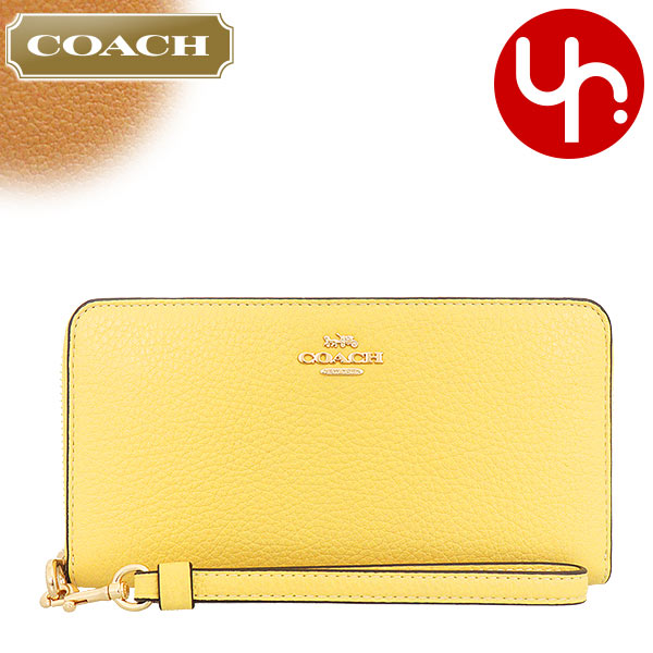 コーチ COACH 財布 （イエロー） -waja bazar - 海外