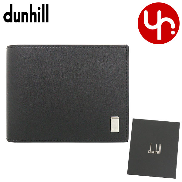 ダンヒル Dunhill 財布 二つ折り財布 DU19F2F32AT ブラック サイドカー