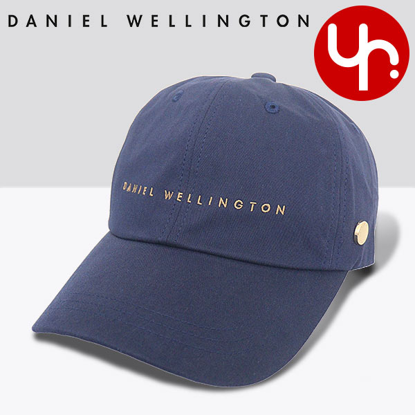 【24時間限定ポイント5％】ダニエルウェリントン Daniel Wellington アパレル 帽子 DW02300002 ネイビー ロゴ刺繍 コットン ベースボールキャップ レ | Daniel Wellington