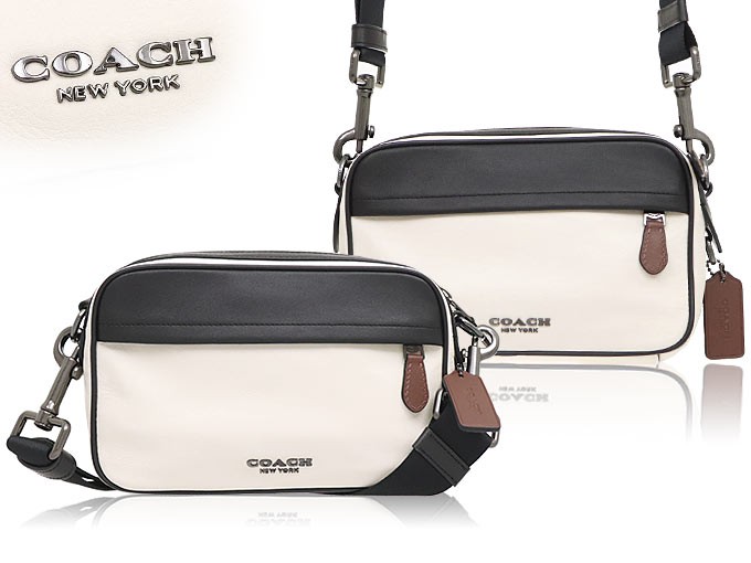 コーチ COACH バッグ ショルダーバッグ F00234 234 チョーク×ブラック